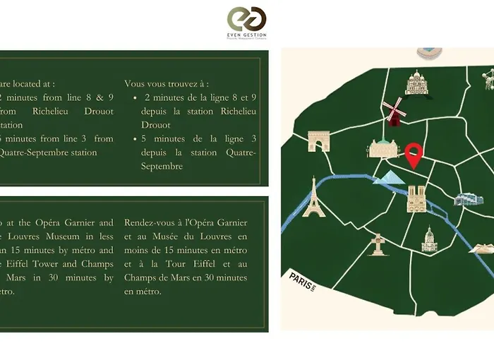 42#opera #louvre #paris02 #2bedrooms #ac Parijs